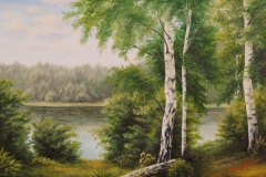 Brzozy II, 71x52cm.
