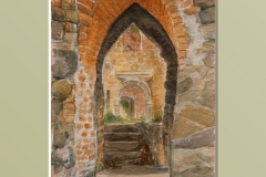 Stary Ksiaz,akwarela